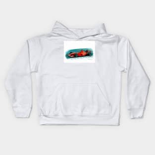 Michael Schumacher, 2000 Ferrari F1-2000 Kids Hoodie